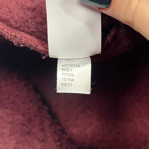 LOFT Sherpa Sweatshirt - red, M - Picture 6 of 11